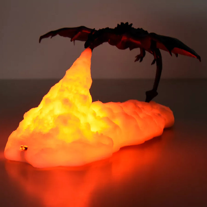 Luminária Dragon 3D