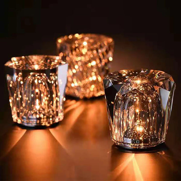 Copo Decorativo Crystal Light