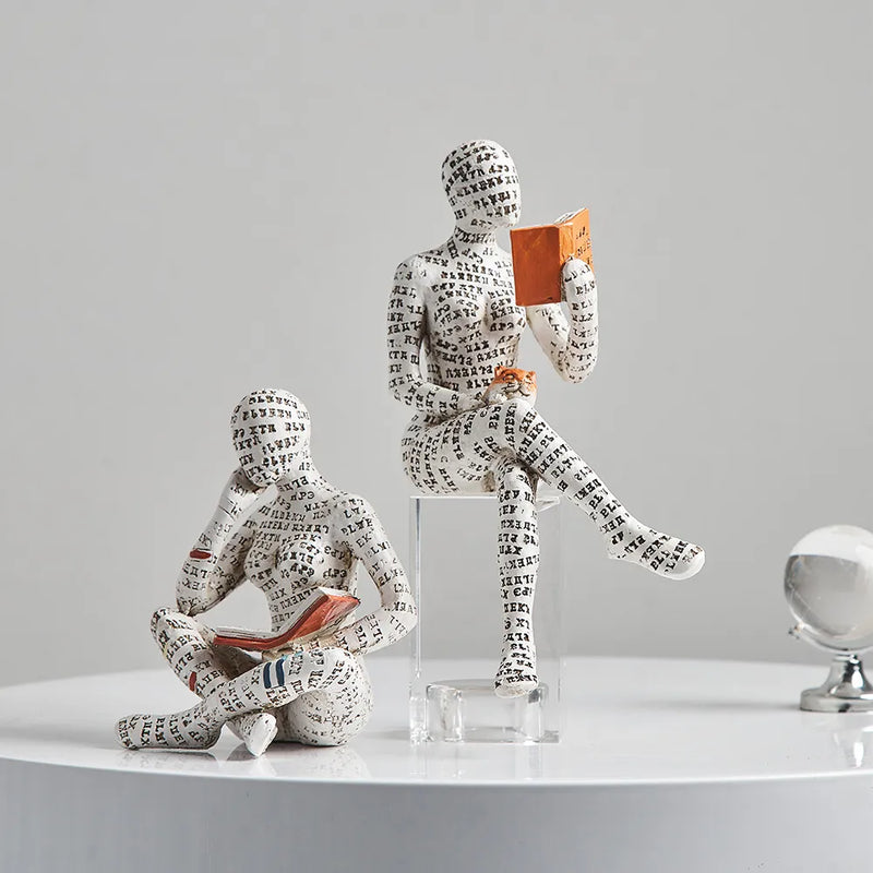 Escultura Leitura Relaxante